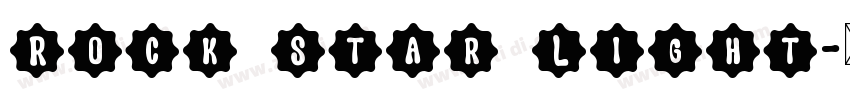 Rock Star Light字体转换